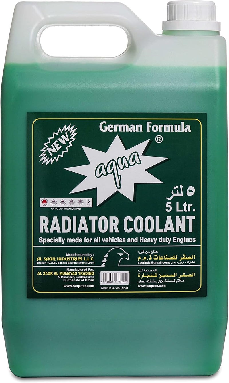 Aqua Radiator Coolant Green Gallon - Image 1