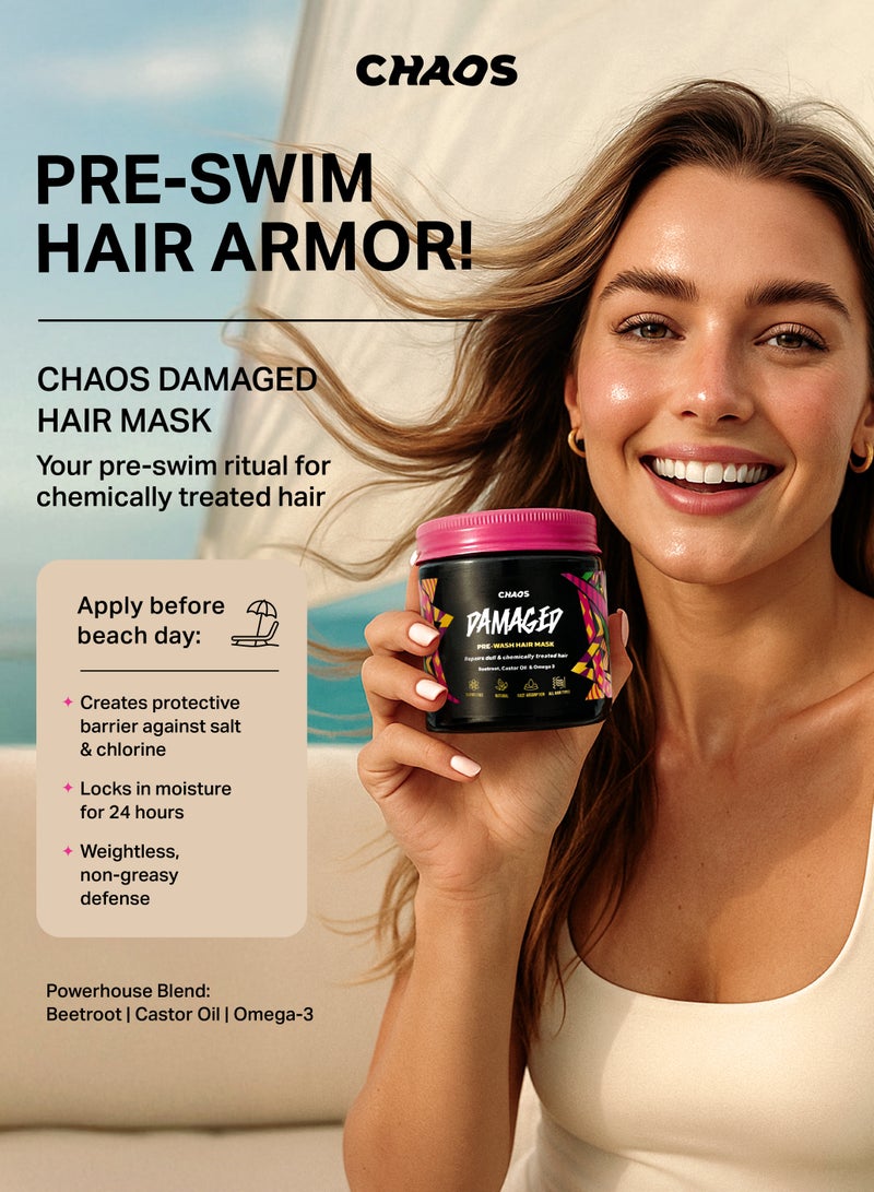 Chaos Hair Mask - Damaged 300 ML - Image 3