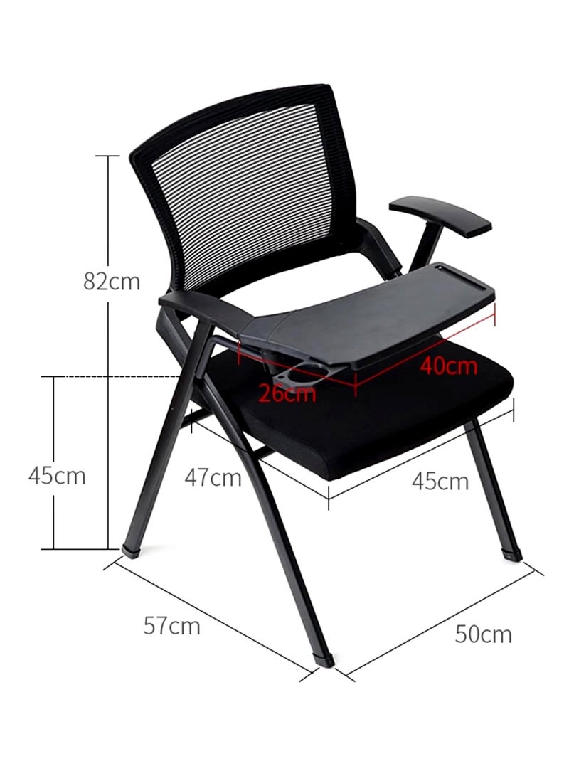 Living Comfortable Lecture Chair with Writing Pad  - Image 4
