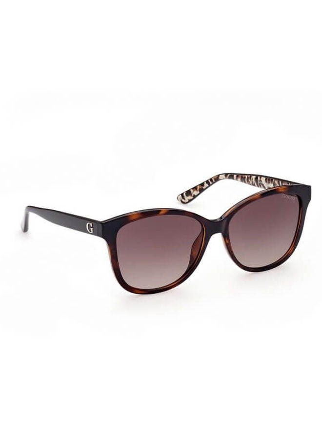 GUESS GU7828 52F Sunglasses 100% UV Protected Brown Square For Women - Image 3