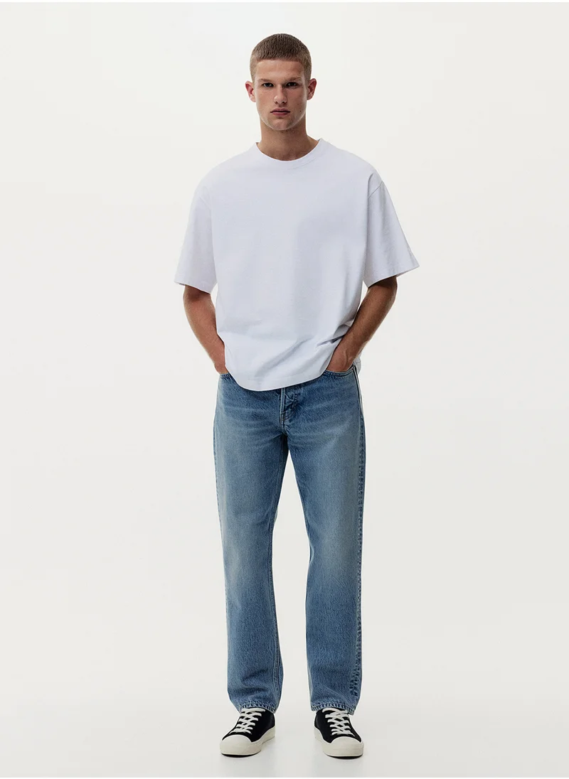 H&M Straight Relaxed Jeans