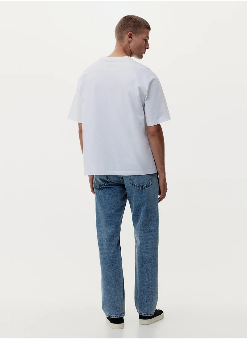 H&M Straight Relaxed Jeans