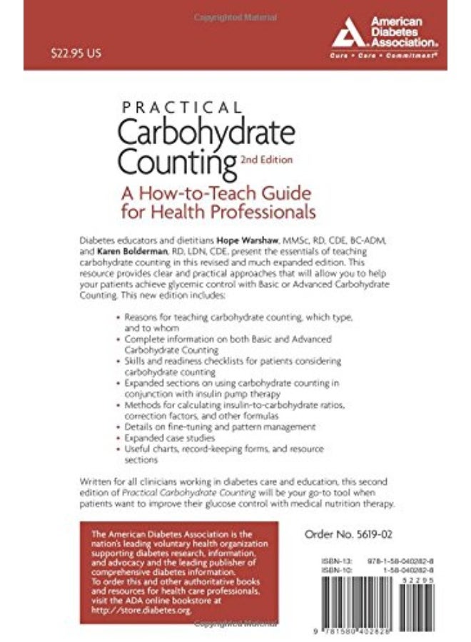 Practical Carbohydrate Counting: A How-to-Teach Guide for Health Professionals - Image 2