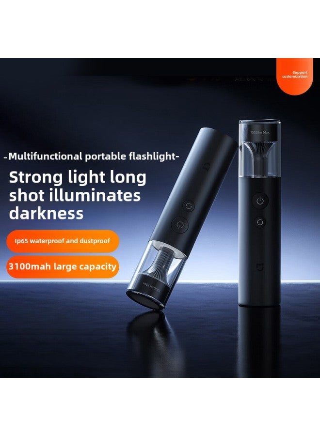 Xiao Mijia Multi-function Portable Flashlight Outdoor Home Charging Small Long-range Long-range Car Lighting-Product Specifications:Multifunctional Portable Flashlight  - Image 2