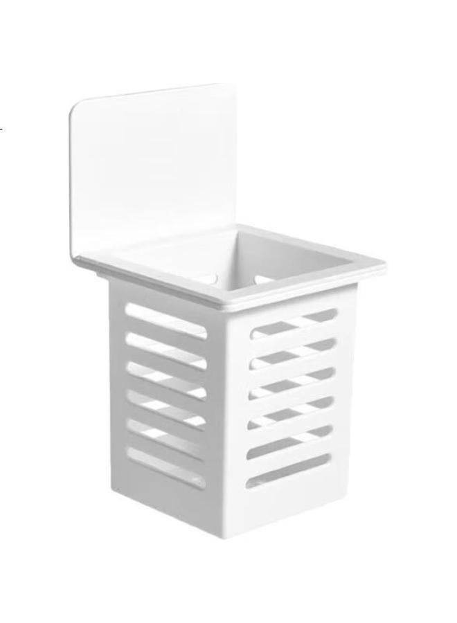 All-round Quanshi Hanging Chopstick Holder, No Drilling Required, 2-Pack, Spoon And Chopstick Rack, Sink Draining Chopstick Holder, Storage Box - Image 2