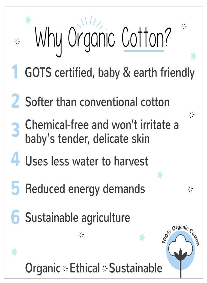 Lamaze Baby Girl's Organic Baby Girl, Boy, Unisex Rompers, One Piece Coverall Pants, Pink Rainbows, 18M - Image 5