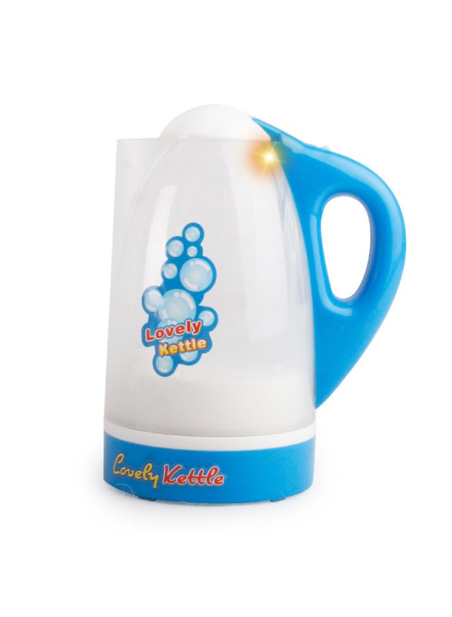 ألعاب ألغاز للأطفال في المنزل للأولاد والبنات الصغار محاكاة غسالة ثلاجة المطبخ الأجهزة المنزلية الصغيرة اللعب - اللون: 3693 غلاية - Image 1