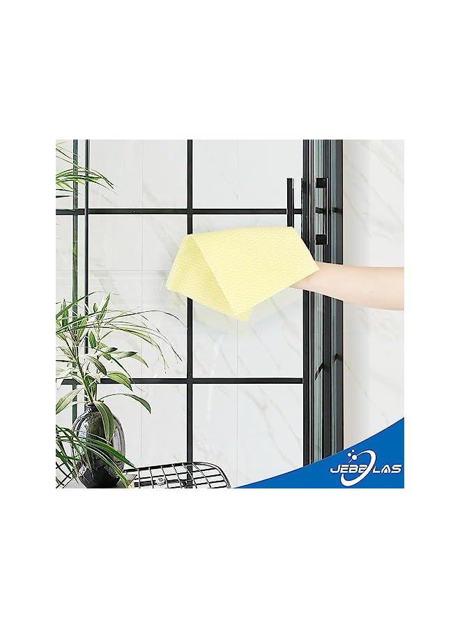 promass Reusable Kitchen Paper Towels All Purpose Cloths Kitchen Dish Cloths Absorbent Original Kitchen Towels Disposable Kitchen Rags Disposable Cloths Cleaning Wipe Sheet (Blue,60 Pcs… - Image 5