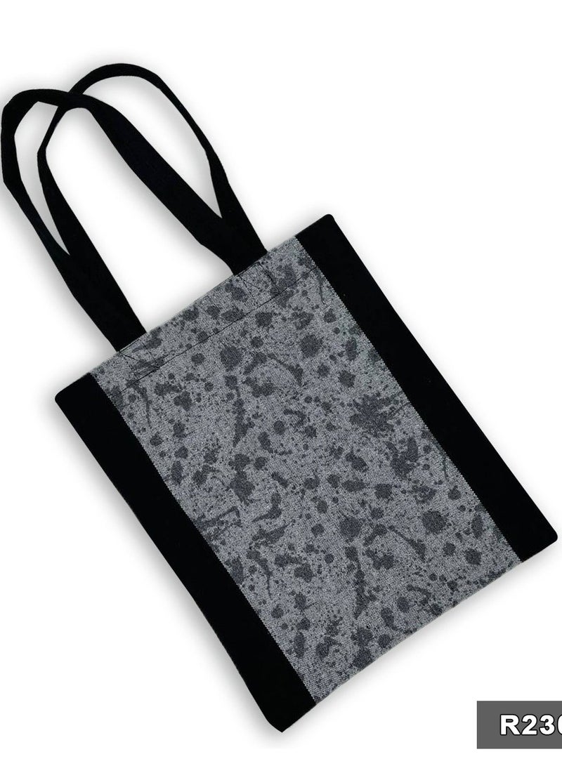 Gharibo Bags casual printed linen tote bag - Image 2