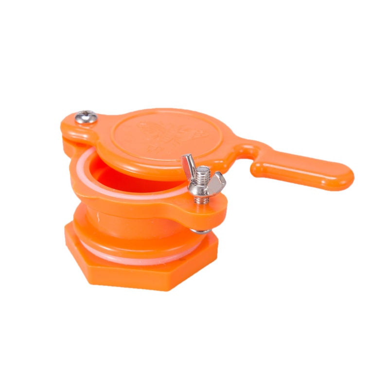 BeeCastle 2PCS Honey Gate Valve for 5 Gallon Bucket, Durable Nylon Honey Gate for Extractor, Honey Extractor Tap -Honey Extraction Equipment (Yellow) - Image 4