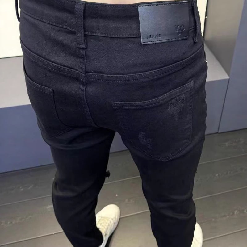 Unisex Casual Daily Denim Jeans - Image 5