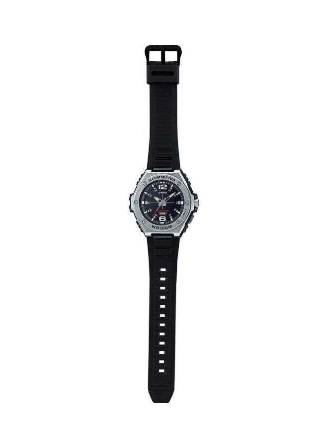 CASIO Men Analog Men ,Black Dial ,Resin Band Watch - Image 5
