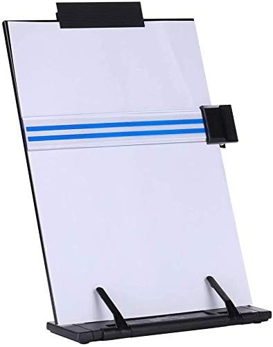 HOMETIC Metal Typing Book Desk Holder for HandsFree Reading Stand Holder for Books Document Draft Reader Paper Stand - Image 3