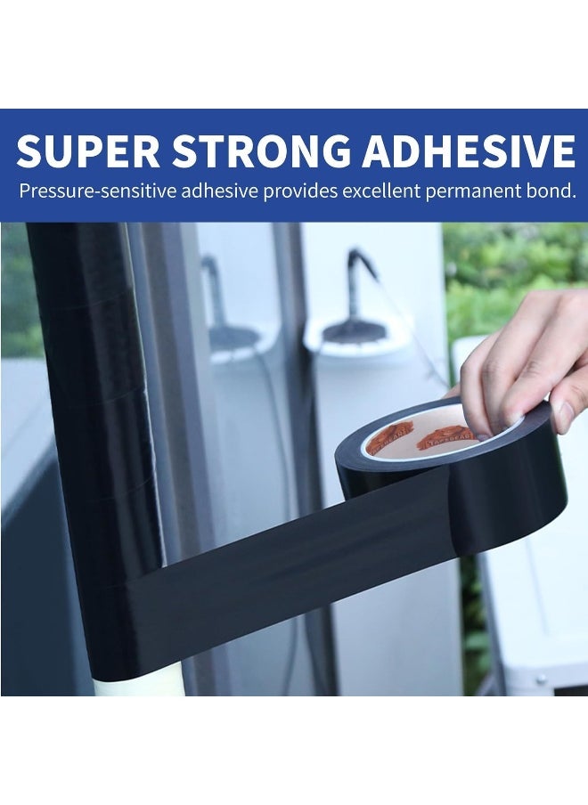 Biella Black All-Weather Pvc Anti-Corrosive Pipe Protection Tape - 2" X 50Ft | Durable, Waterproof, Corrosion-Resistant, Heat-Resistant  - Image 5