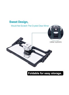 SYOSI SYOSI, Plus Vlog Selfie Flip Mirror Mount, Applicable for iPhone and Mobile Phone, 360 Degree Flip Mirror fit for Sony A6 A7, Use for Horizontal, Vertical Video Filming Selfie Live-Streaming  - Image 3