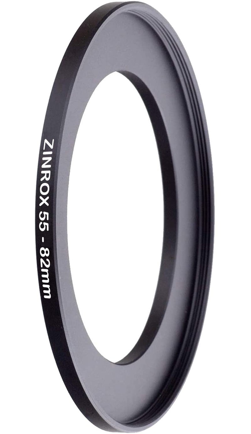 ZINROX ® 55-82mm Step Up Lens Filter Adapter Ring, Set of 1 Piece - Size :-55mm to 82mm Stepping Ring - Image 2