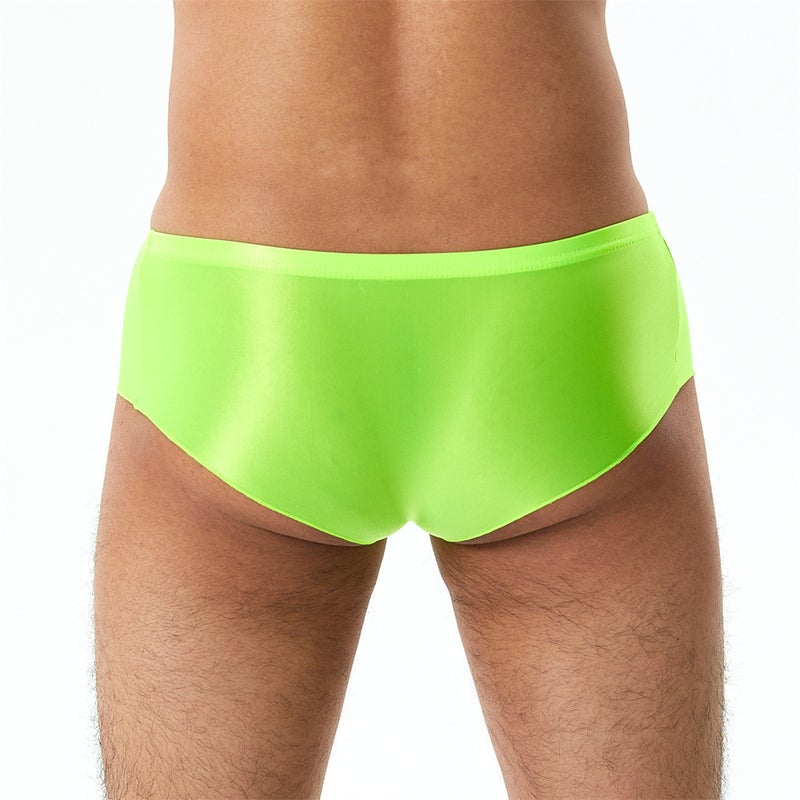 Bullet Separated Thin High Elastic Plus Size Men'S Elephant Nose Jj Set Low Waist Underwear Oil Gloss Silky 7160 - Image 3