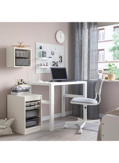 Zaboon Wall Storage, White/Dark Grey, 34X21X30 Cm  - Image 3