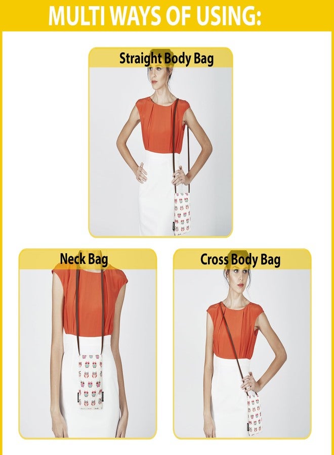 RAK DESIGNS Printed Crossbody Mobile Sling Bag (Multi-Color) - Image 4