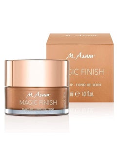 M.Asam Magic Finish Lightweight Wrinkle Filling Makeup Mousse 4 In 1 Primer Concealer Foundation and Powder  1.01 Ounce (30 ML)  - Image 1
