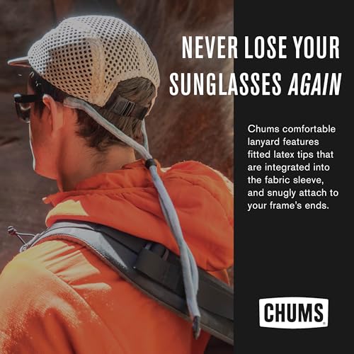 Chums Original Cotton Retainer - Unisex Eyewear Keeper for Sunglasses & Glasses - Adjustable Fit, Washable & Made in USA (Standard-End, Royal),One Size,12115101 - Image 2