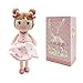 Maxshop 17 Plush Dolls Baby Girl Toy Gifts Stuffed Doll Super Soft Plush Toy Pink with Gift Box Pink Doll - Image 3