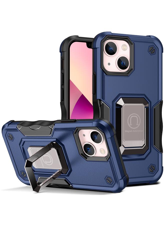 زبون جراب لهاتف iPhone 13 mini مزود بحلقة وغطاء مدرع غير قابل للانزلاق - Image 1