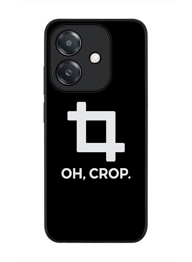 Stylizedd For Oppo A5i Case,Slim fit Camera Protection, Shockproof Thin Phone cover  - Oh Crop