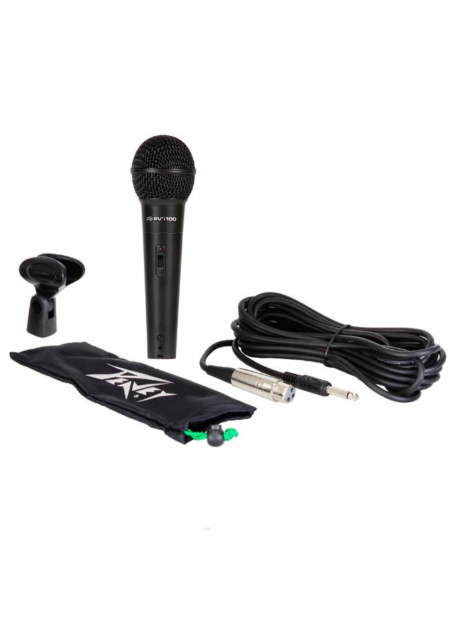 Peavey PV®i 100 1/4 Dynamic Cardioid Microphone with 1/4 inch Cable