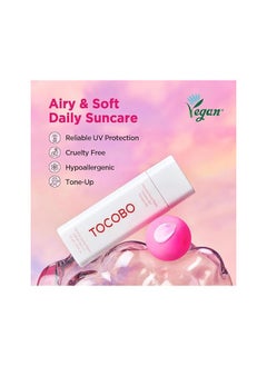 Tocobo Tocobo Vita Tone Up Sun Cream SPF50+ PA++++ 2.82oz / 50ml Vegan Sunscreen  - Image 3
