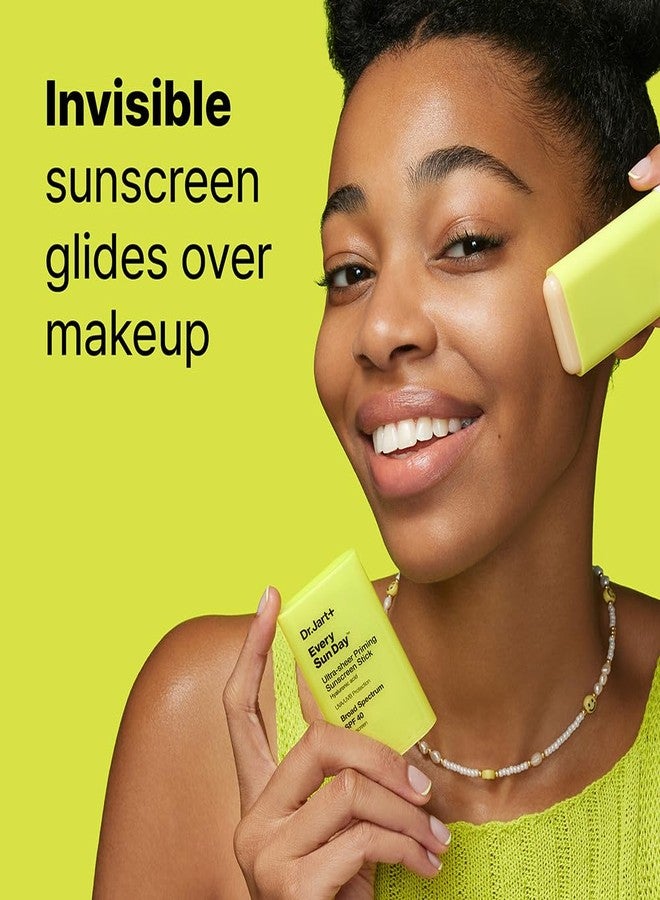 Dr.Jart+ Every Sun Day Invisible Korean Priming Sunscreen Stick SPF 40 with Hyaluronic Acid | Glides Over Makeup | Korean Skincare | Travel Size, 0.67 Ounce - Image 4