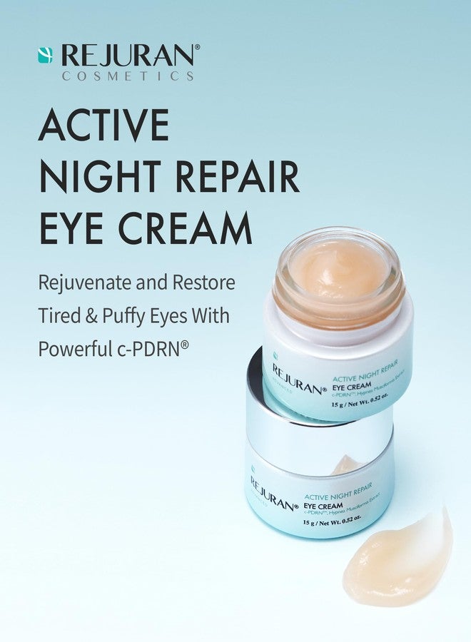 REJURAN® Advanced Active Night Repair Eye Cream, c-PDRN® - Anti-Aging, Firming, Moisturizing Eye Cream, Clinically Developed (0.52 oz) - Image 2