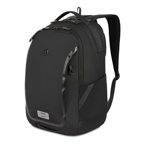 SwissGear Shield Laptop Backpack Black 185x12x6 - Image 1