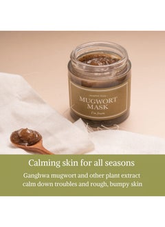 I'M FROM [I'M FROM] Mugwort Mask 3.88 fl oz | Natural Herb, Tea tree, Wash-off, Cooling and fast Soothing Breakouts, for Sensitive skin  - Image 3