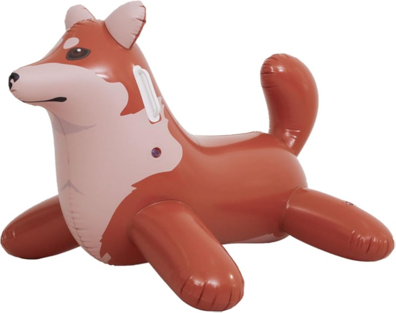 SunClub Shiba Inu Inflatable Ride-On Float