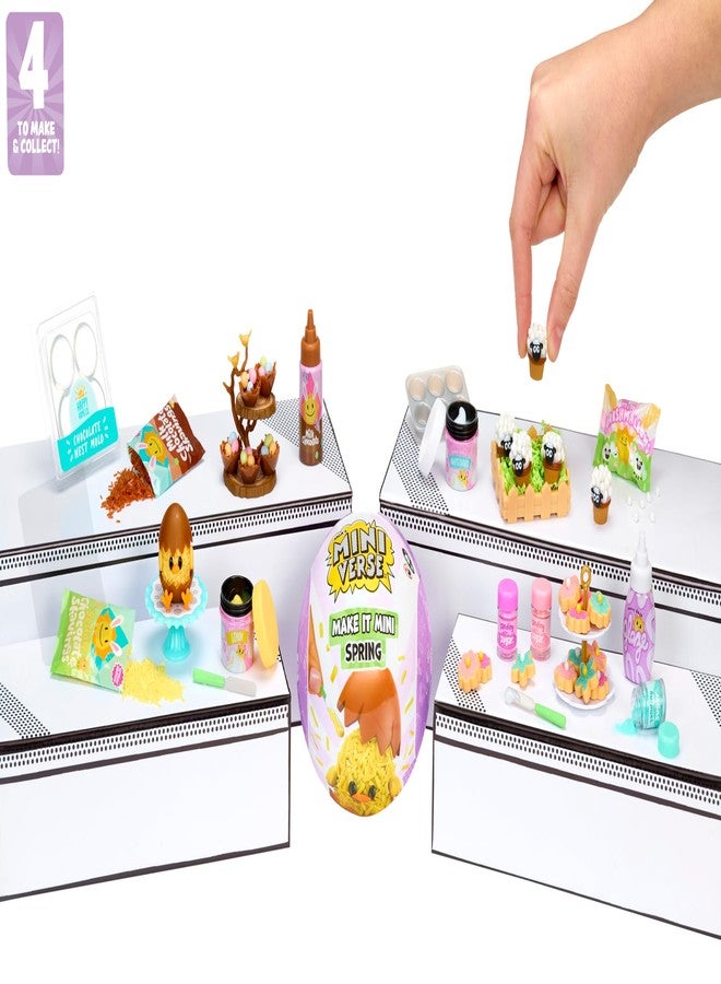 MGA's Miniverse Make It Mini Make It Mini Spring (3 Pack), Seasonal, Easter, Blind Pack, DIY, Crafts, Resin, Replica Food, Not Edible, Collectors, 8+ - Image 2