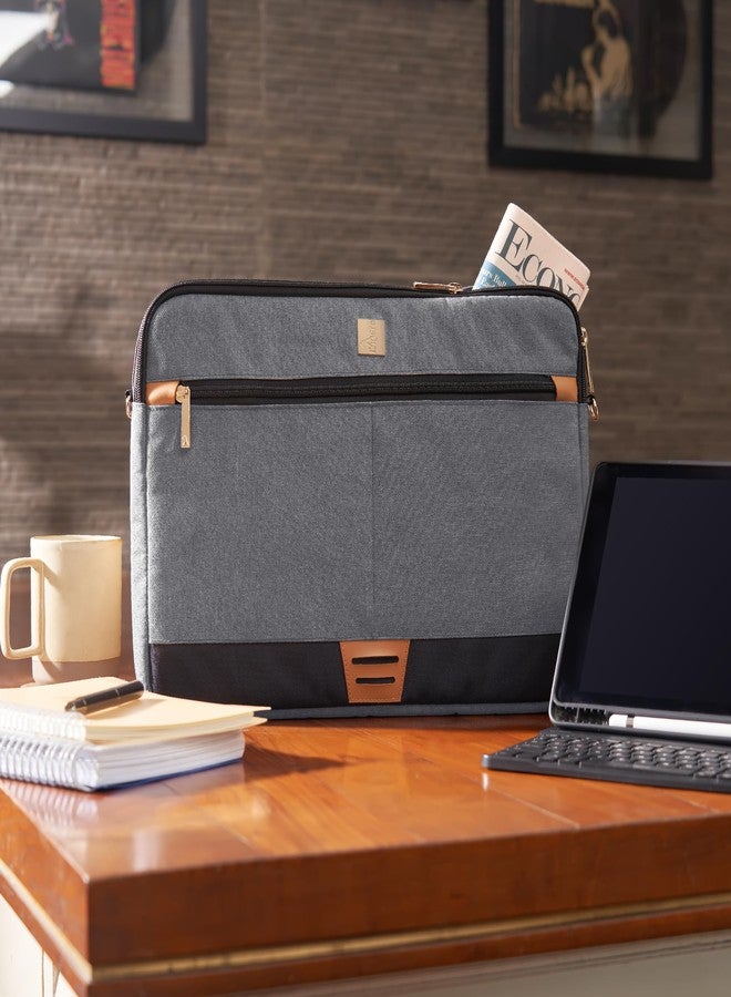 FINGERS PrestigePro-S3 Premium Laptop Bag with detachable shoulder sling (Sleek Design, Superior Protection, Built-in padded sleeve, Fits 17? Laptops & Tablets, Splash-proof & scratch-resistant) - Image 3