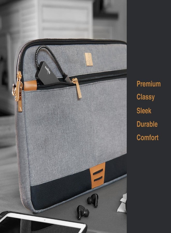 FINGERS PrestigePro-S3 Premium Laptop Bag with detachable shoulder sling (Sleek Design, Superior Protection, Built-in padded sleeve, Fits 17? Laptops & Tablets, Splash-proof & scratch-resistant) - Image 4