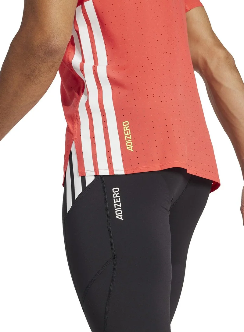 Adidas Adizero L Tg M Black Running Tights For Men XS