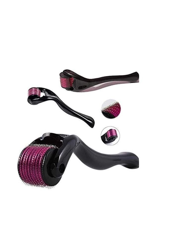 Derma Roller - 540 Microneedle Roller Skin Care System Hair Growth for Women and Men (0.2mm) - Image 1