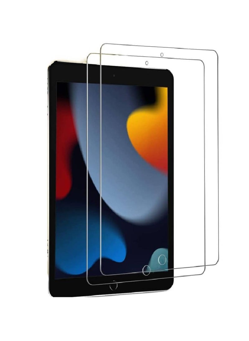 DUSALA 2 Pack Apple iPad 10.2 (2020) Tempered Glass Screen Protector Anti-Scratch/High Definition clear  - Image 1