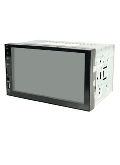ماركة غير محددة مشغل فيديو للسيارة بشاشة لمس كاملة مقاس 7 بوصات مع شاشة عالية الدقة، مشغل LCD للسيارة بدقة FullHD مع وصلة مرآة Android ومدخل كاميرا خلفية  - Image 1