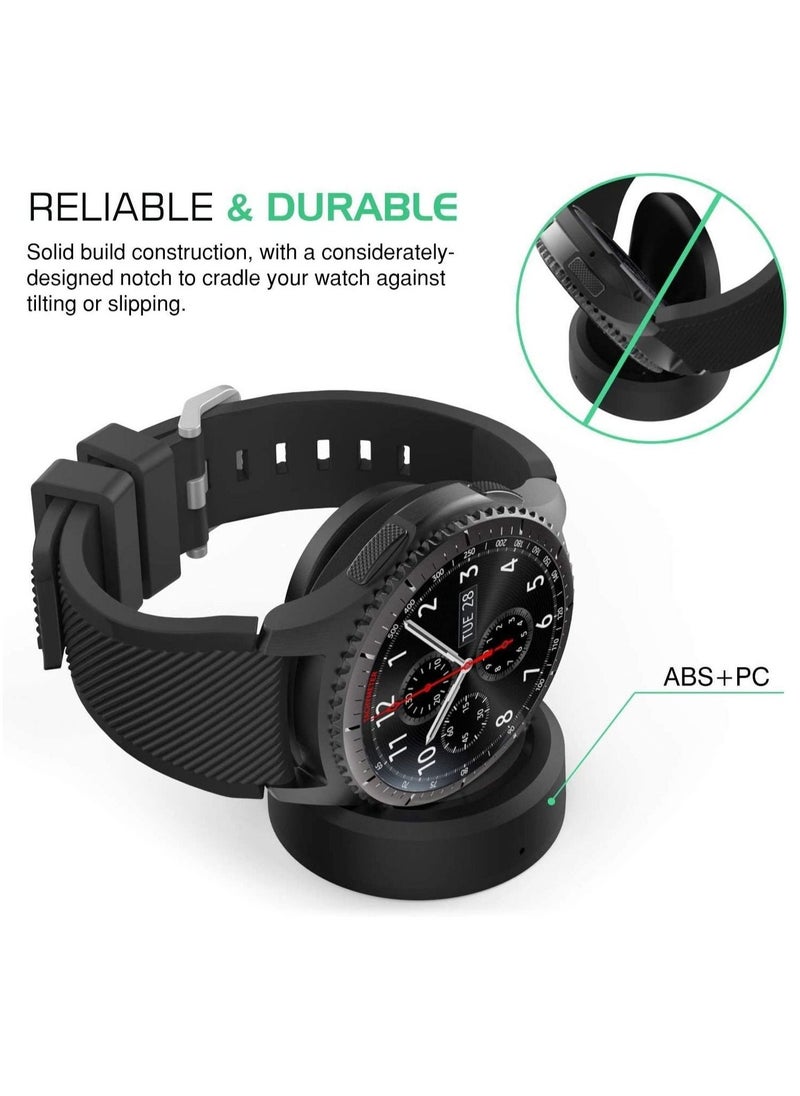 Charging Dock for Samsung Gear Sport SM-R600 /Gear S3 Frontier/Gear S3 Classic Accessories (Gear Sport/S3) - Image 2