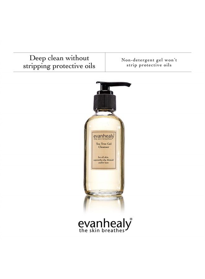 evanhealy Tea Tree Gel Cleanser with Lavender - Non-Detergent Gel for Face & Body - All Skin Types - Image 3