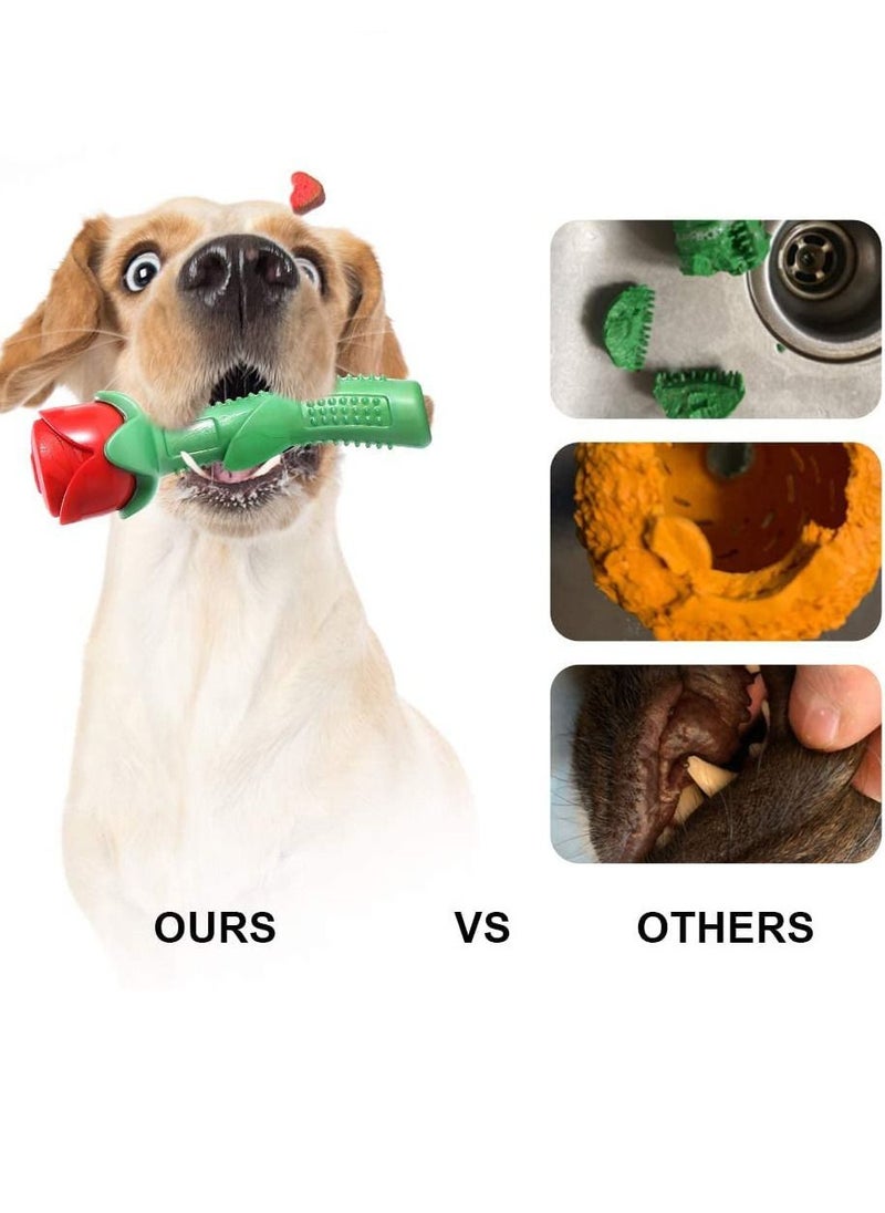 SYOSI - Dog Chew Toy, Dog Toothbrush Stick Teeth Cleaning Brush Teeth for Small Medium Large Dog Puppy Birthday Gift Training Pool Floating Chew Toy Training Pool Floating Chew Toy - Image 1