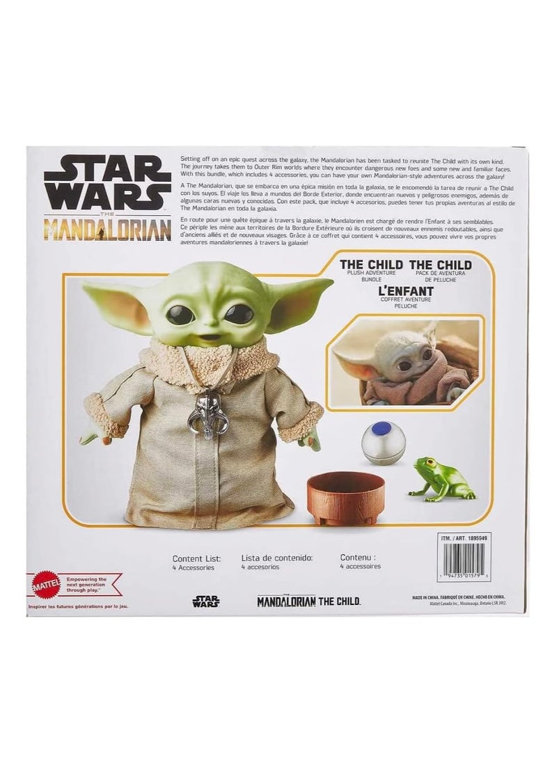 Mattel Games - Star Wars : The Mandalorian - The Child Grogu + Accessories - Image 1