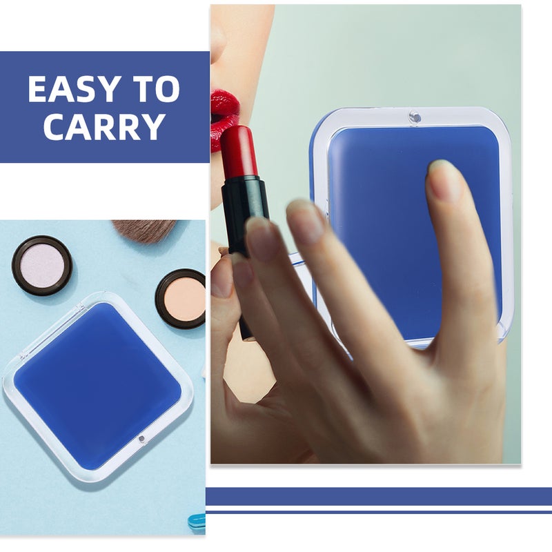 Folding Mirror Portable Makeup Mirror Compact Mirror Pocket Makeup Mirror - Image 2