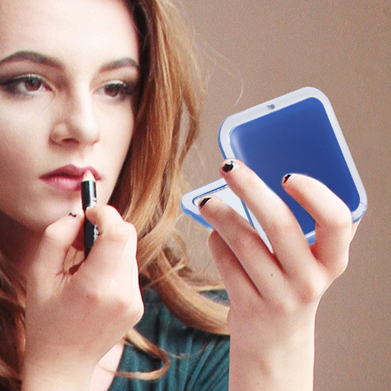 Folding Mirror Portable Makeup Mirror Compact Mirror Pocket Makeup Mirror - Image 5
