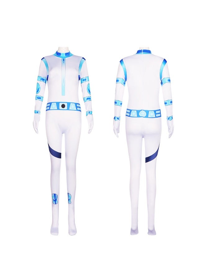 NIBEMINENT Stage performance costume Halloween animation Spicy Girl Kimshigu one-piece tight-fitting suit - Image 1