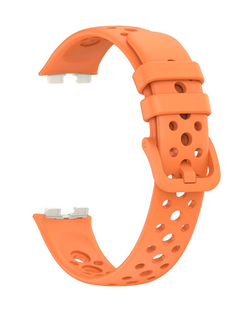 DTBG Soft Silicone Watch Straps, Suitable for Huawei Band 8, Band 9, Band 10 , Waterproof, Breathable and Adjustable Sports Watch Straps  - Image 5